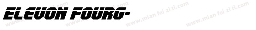 Elevon FourG字体转换